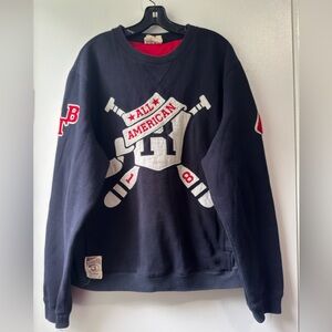 RTG Red Tag Brend All American Black Sweatshirt